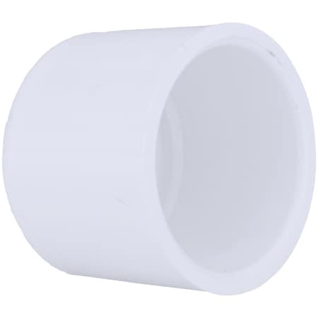 Charlotte Pipe And Foundry 1-1/4 In. Schedule 40 Pressure Slip PVC Cap PVC 02116  1200HA